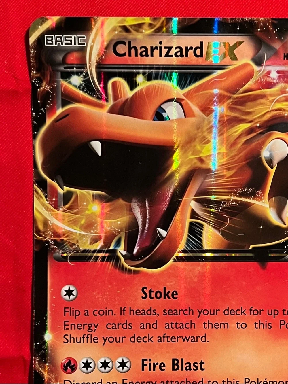 JUMBO Charizard EX 11/106 FLASHFIRE Holo OVERSIZED Pokemon Card 2014